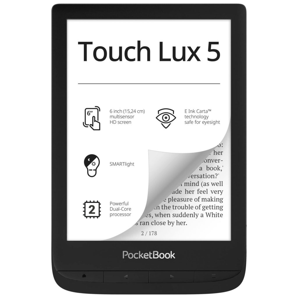 7 libros electrónicos de Amazon que te recomendamos, de Kindle a otros eBook 45 El PocketBook Touch Lux 5