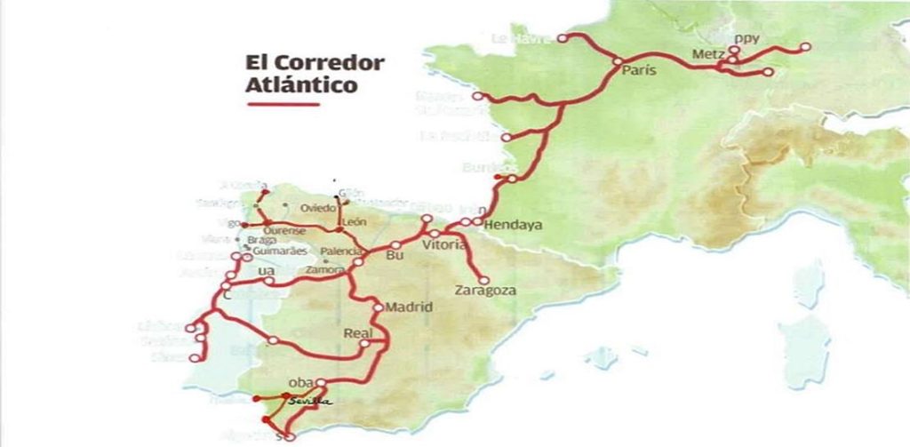 El impacto económico del Corredor Atlántico en España