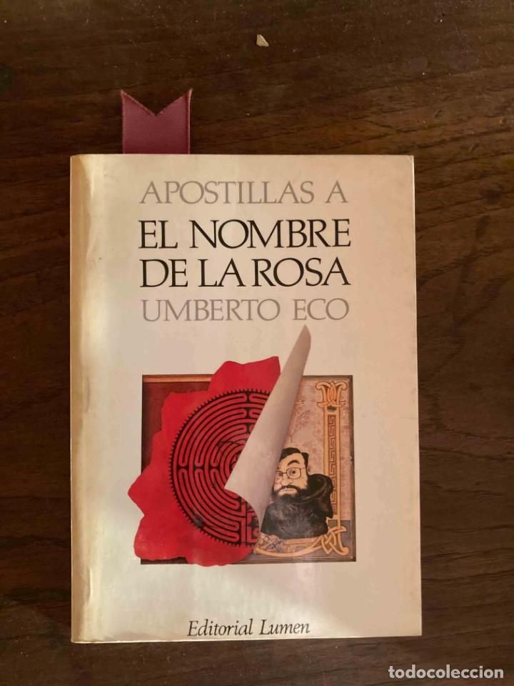 El nombre de la rosa de Umberto Eco 1980