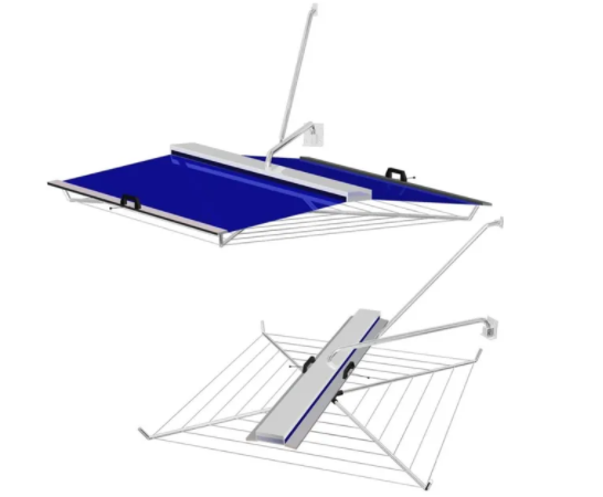 El revolucionario invento de Leroy Merlin para tu casa y tu ropa: un tendedero giratorio con paraguas