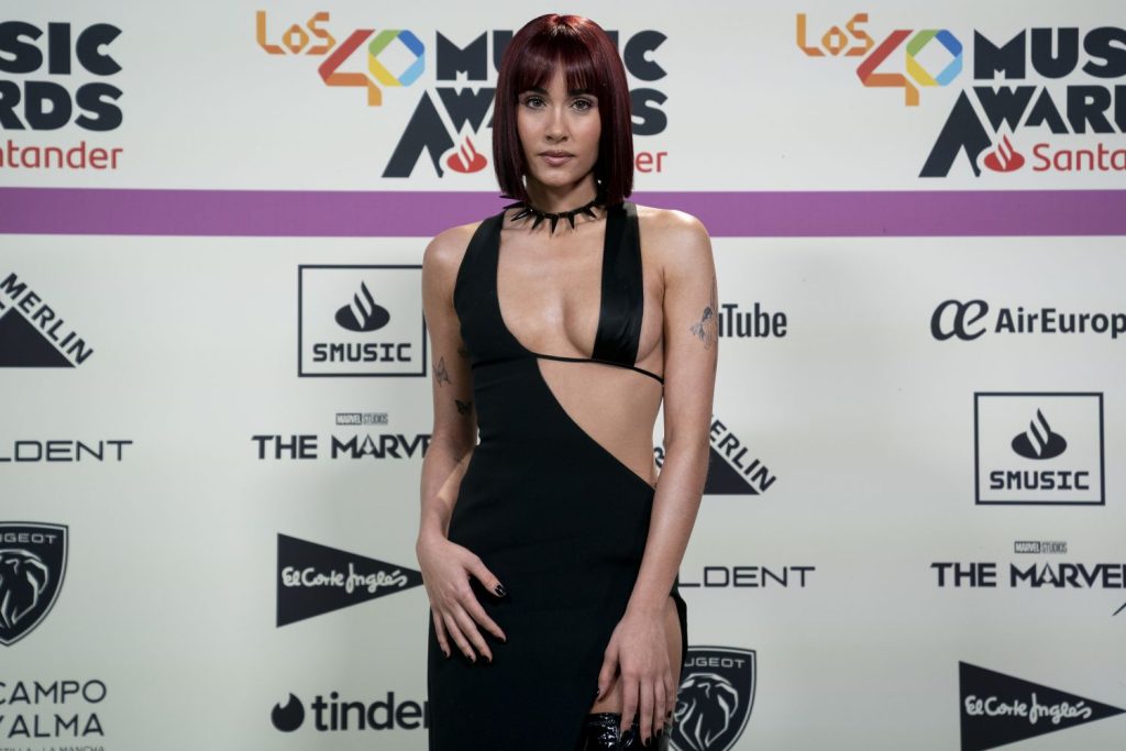 La nueva Academia de la Música crea unos «Grammys Españoles» en Madrid 1 EuropaPress 5553384 cantante aitana posa photocall 40 music awards 2023 wizink center noviembre
