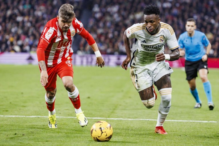 El Almería reacciona en redes tras el partido del domingo contra el Real Madrid