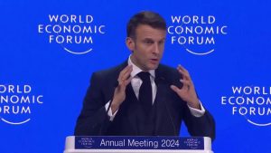 Macron y su propuesta de emisión de Eurobonos en Davos 2024