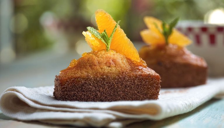 Bizcocho de plátano de Martín Berasategui