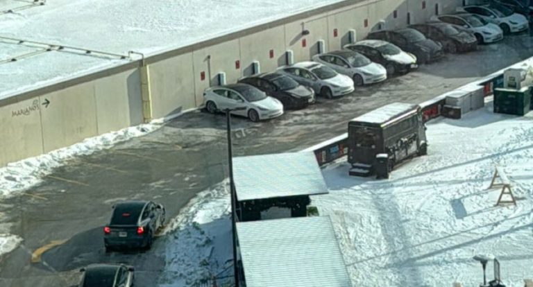 El frío polar, el enemigo natural del coche eléctrico de Tesla: «No carga»