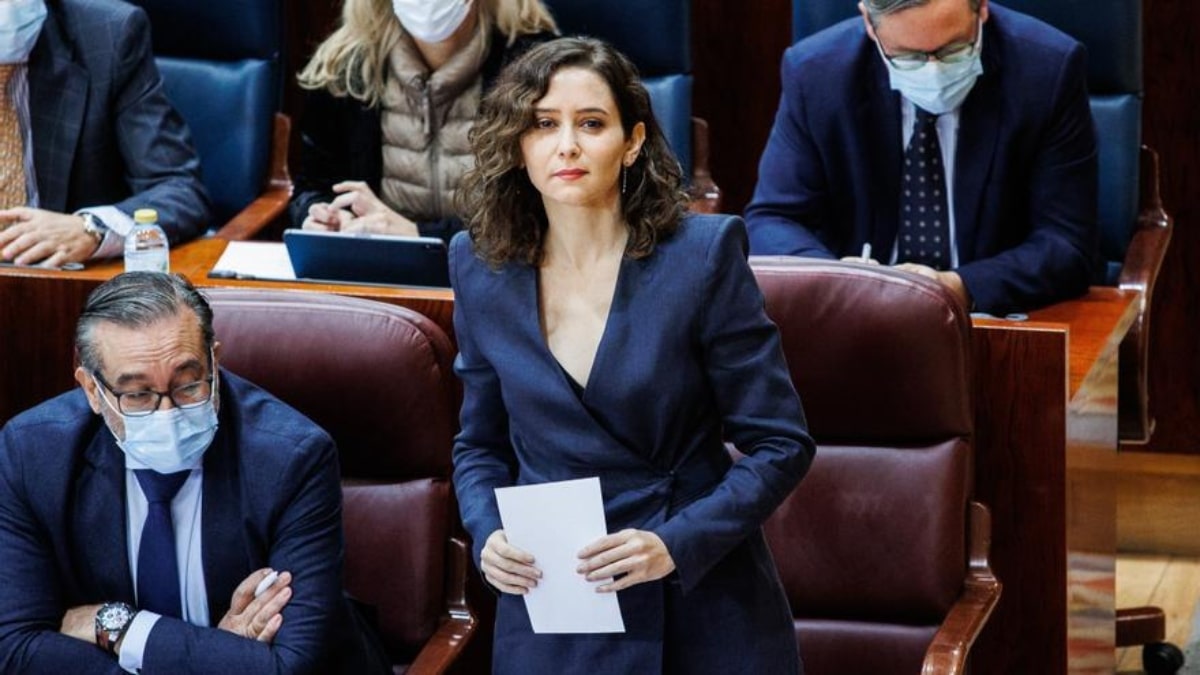 Isabel Díaz Ayuso, presidenta de la Comunidad de Madrid