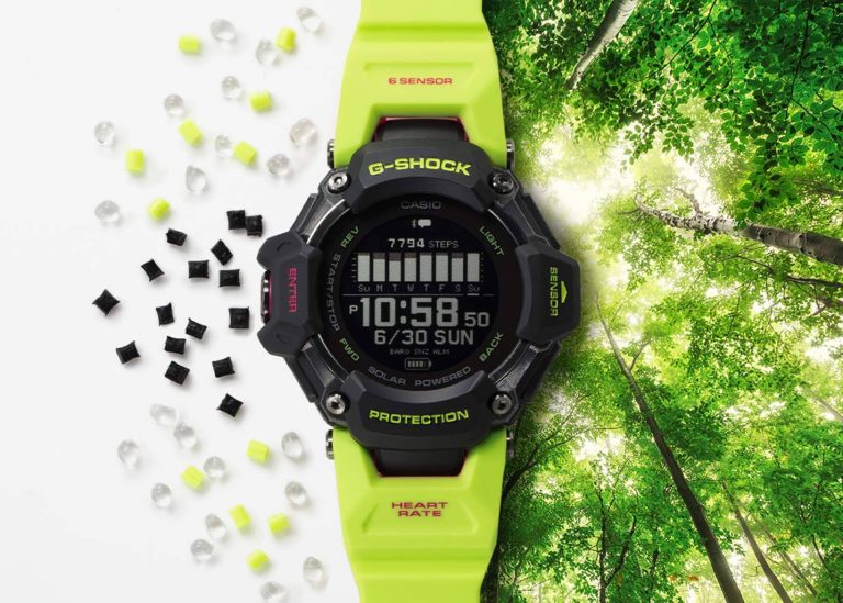 G-SHOCK incluye nuevos materiales sostenibles en sus productos