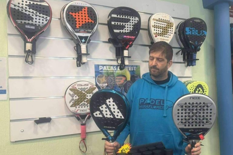 Encontrar la pala de pádel más adecuada en la tienda Padel Miraflores