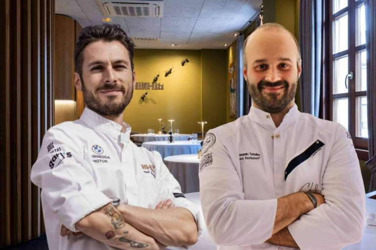 Samuel Naveira y Alessandro Tormolino son dos referentes de la alta cocina que se han juntado en Ponferrada