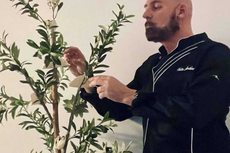 Chef Walter Martino (Million Dollar Chef) en el evento exclusivo Art Basel 2023