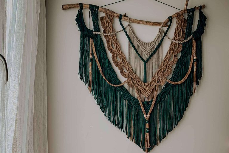 Makrama Macramé sobre cómo decorar la casa este 2024 con macramé