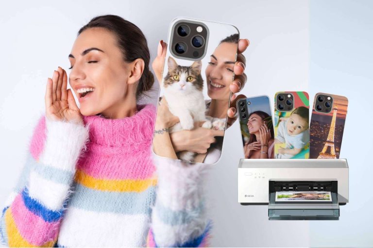 Smartphones personalizados con la impresora de sublimación térmica de My Devia