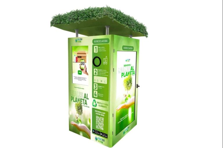 Lealtad Verde ofrece máquinas de reciclaje inverso