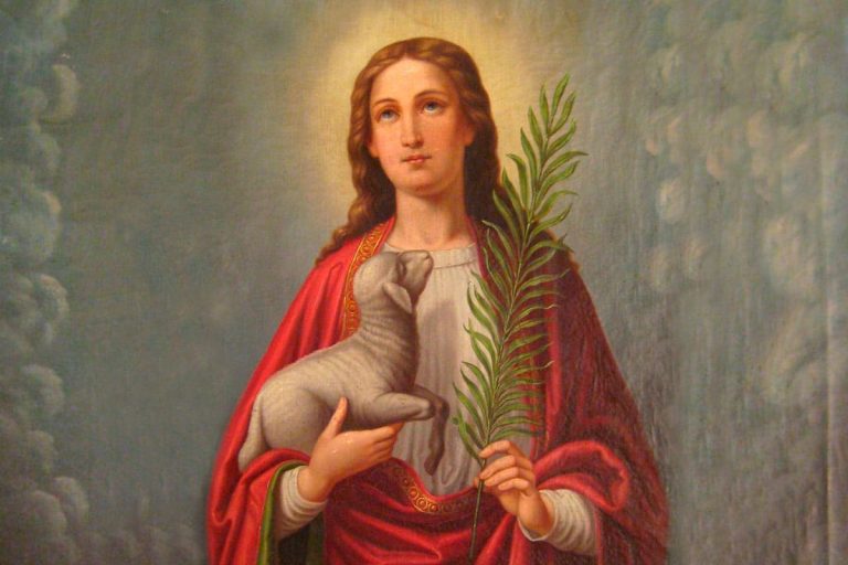 Santa Inés y San Vicente. Santoral del 22 de enero en España