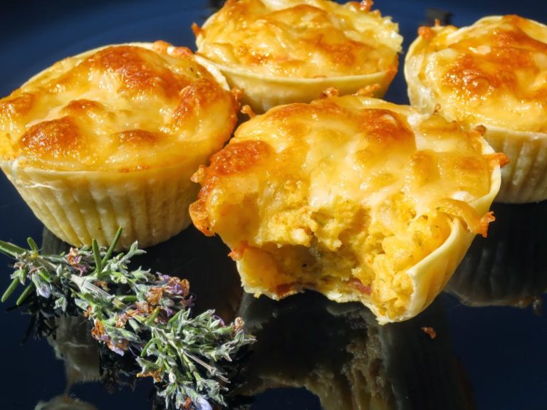 Pastelitos de patata a la carbonara: encuentro de sabores en esta receta sencilla y única