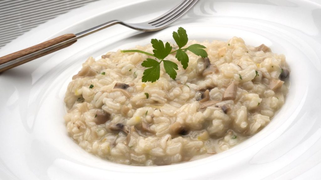 risotto de setas
