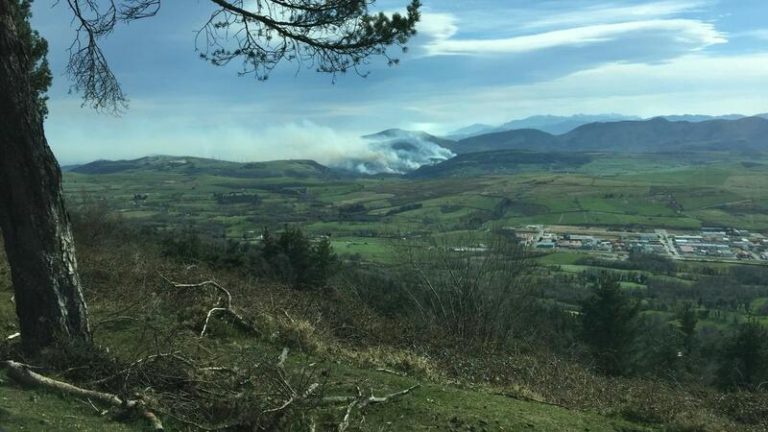 El Principado activa el Plan de incendios forestales con 20 fuegos activos