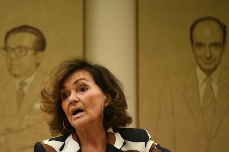 Carmen Calvo comparece hoy en el Congreso para pasar el examen de idoneidad