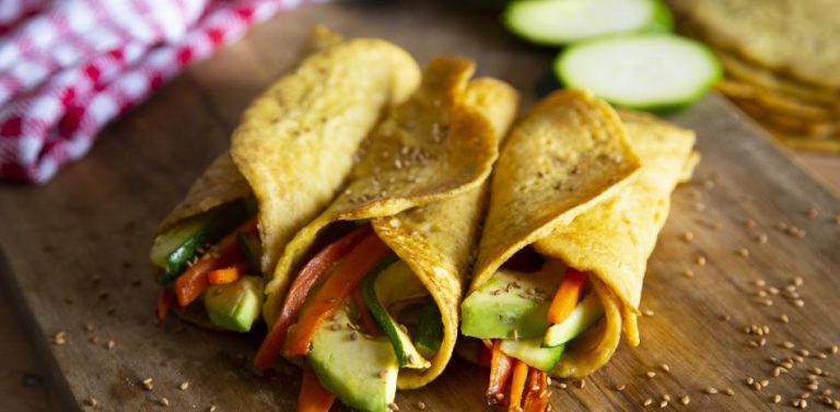 Crepes de calabacín, una receta ligera y en minutos