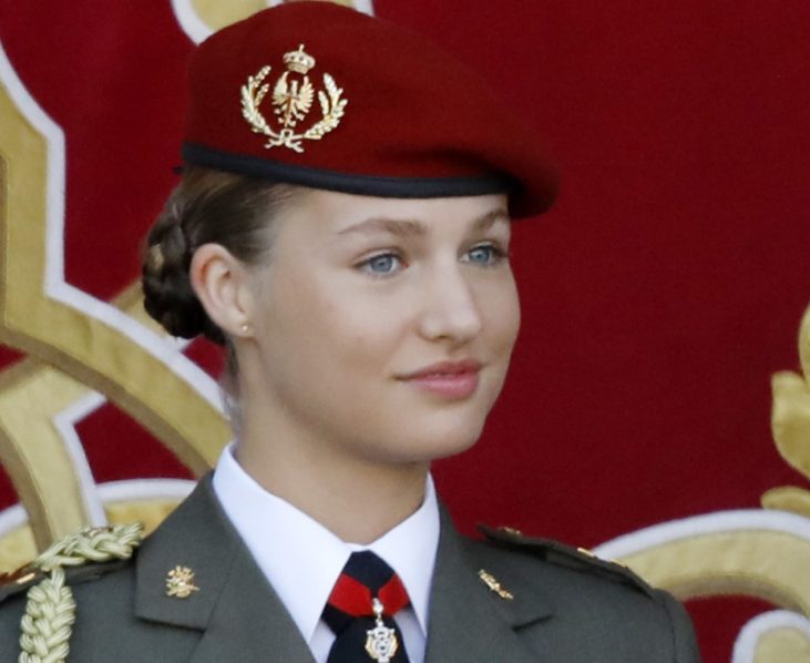 Al descubierto cómo llaman a Leonor dentro de la Academia Militar