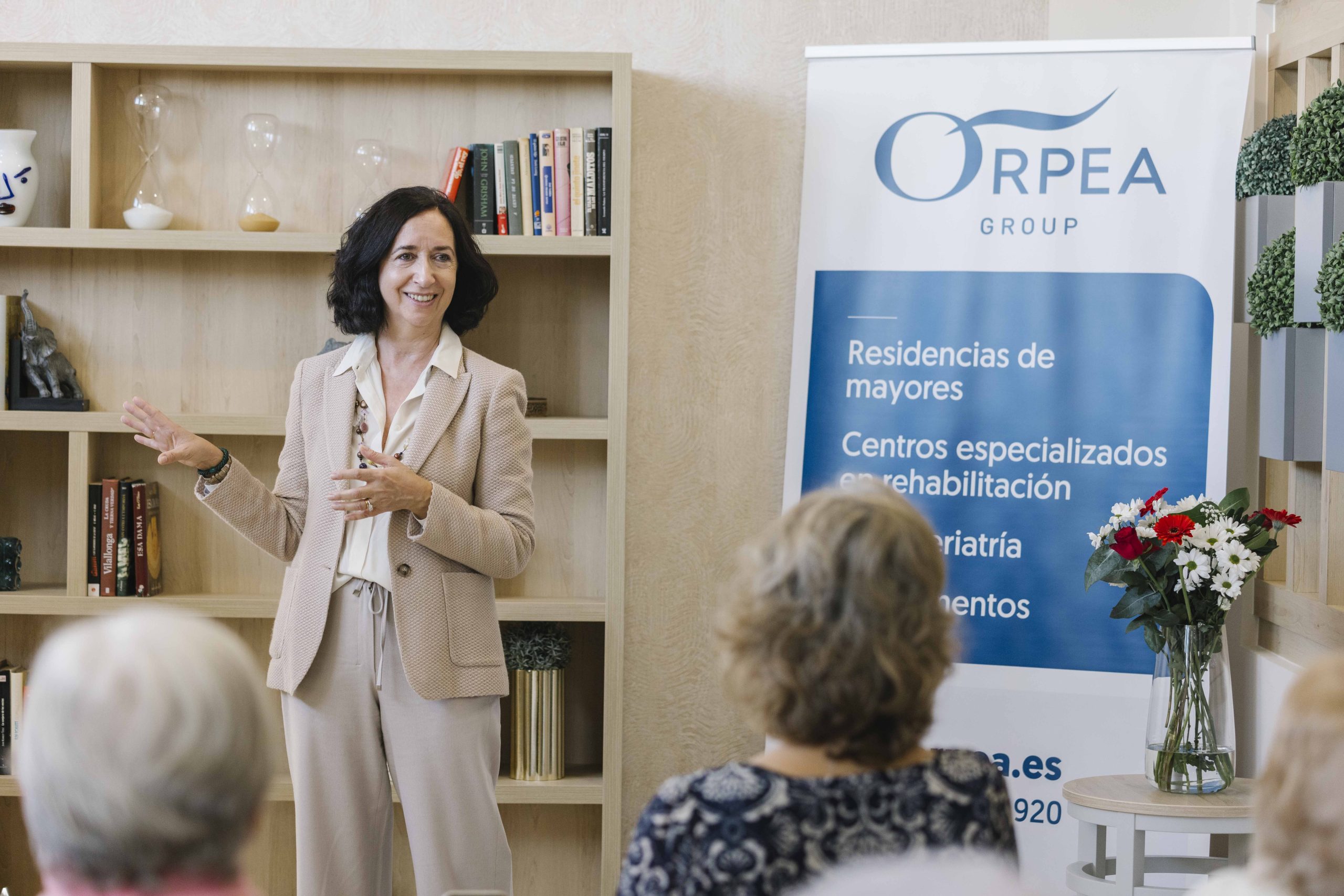Asuncion Zaragoza CEO de ORPEA Iberica agradece el reconocimiento de Inforesidencias.com scaled
