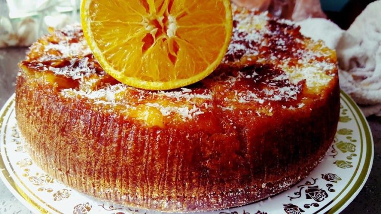 Receta de bizcocho de naranja esponjoso para hacer en Thermomix