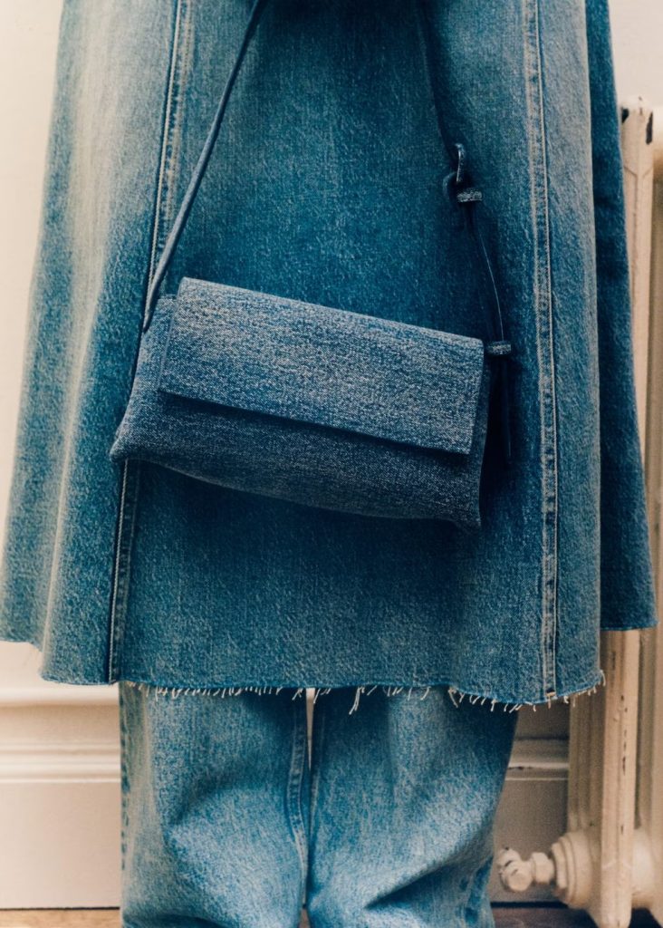 Bolso hombro denim