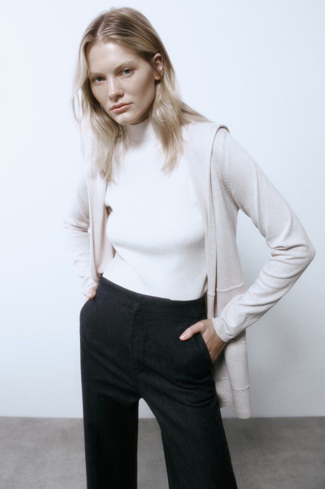 Chaqueta larga capucha de Sfera