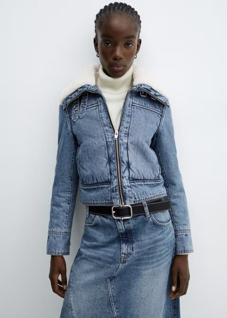 Chaqueta vaquera borreguito