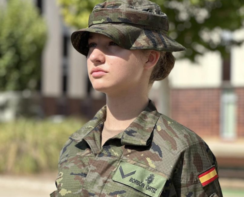 Al descubierto cómo llaman a Leonor dentro de la Academia Militar