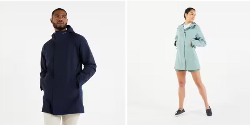 Decathlon tiene el impermeable estilo gabardina más elegante, dile adiós al chubasquero