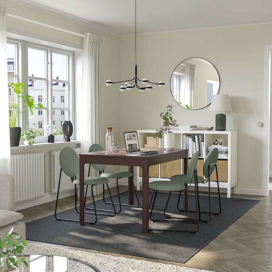 EKEDALEN / MÅNHULT Mesa y 4 sillas
