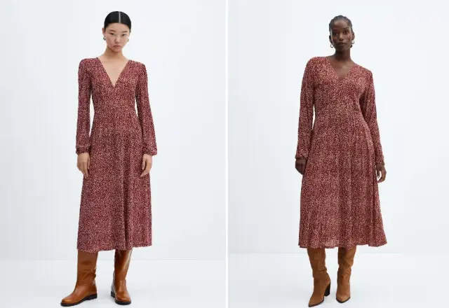 Vestidos boho de primavera: Encuentra elegancia y ahorro en las rebajas de Lefties, Mango, y Cortefiel