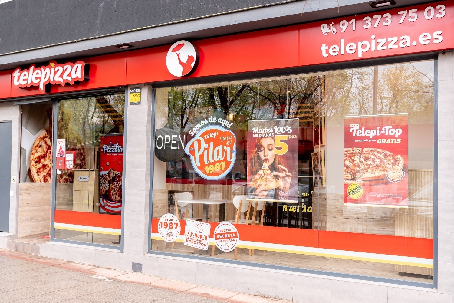 Telepizza se 'lava las manos' ante los impagos de sus franquiciados
