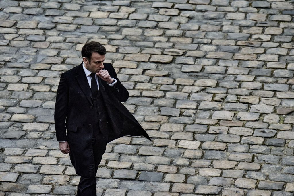 EuropaPress 5752904 february 2024 paris ile de france region france french president emmanuel