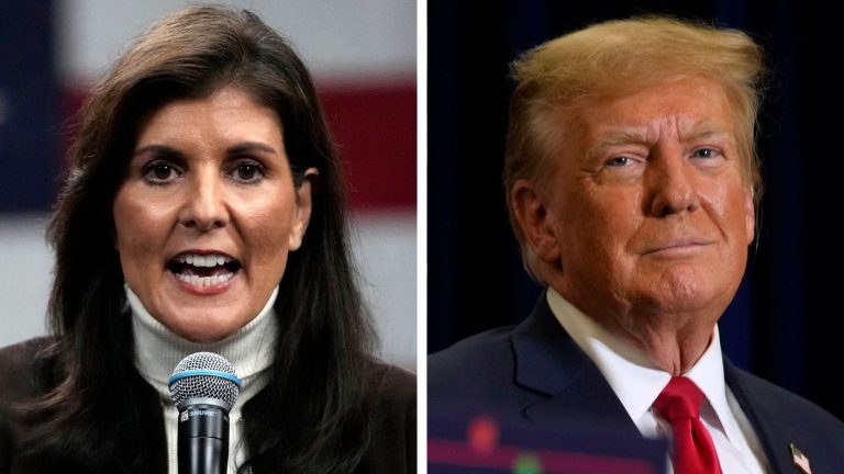 La última oportunidad de Nikki Haley para alcanzar a Donald Trump en las primarias