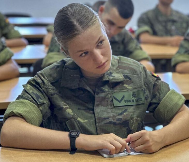 Al descubierto cómo llaman a Leonor dentro de la Academia Militar