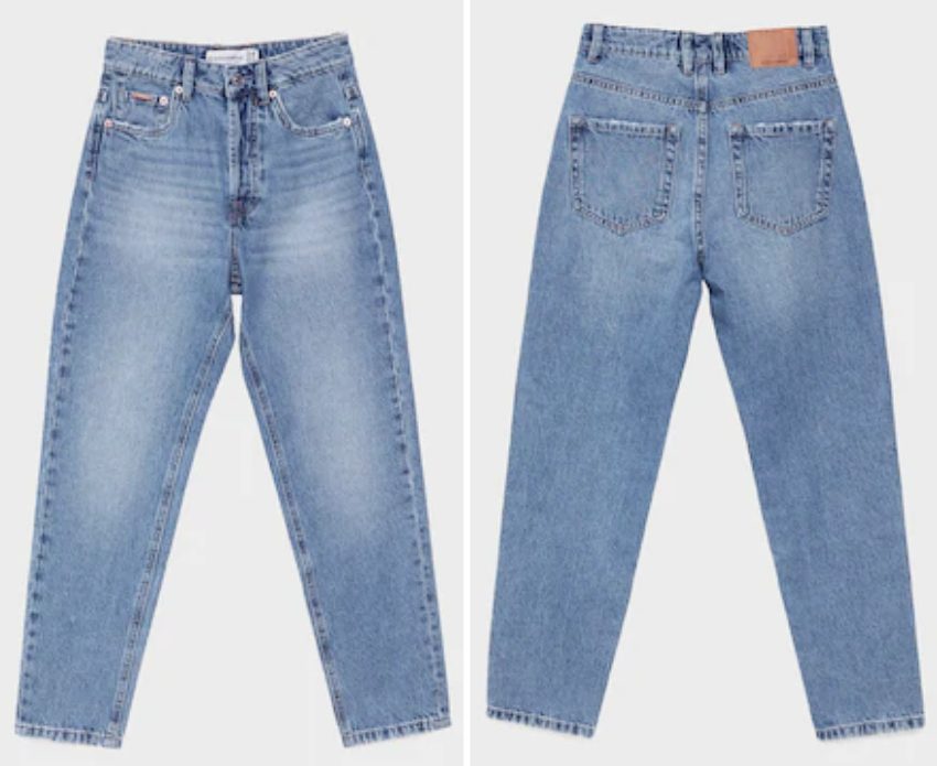 Los pantalones vaqueros de Stradivarius que lleva Paula Echevarría para un estilazo de 10
