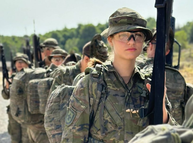 Al descubierto cómo llaman a Leonor dentro de la Academia Militar