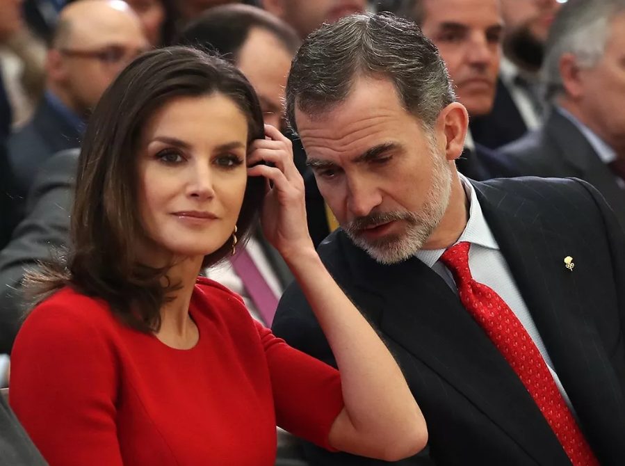 Sale a la luz la discusión de Letizia, histérica en público con Felipe VI, según la biografía no autorizada