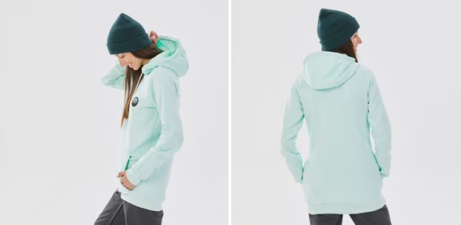 Sudadera con capucha de snowboard y nieve 