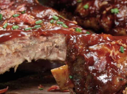 costillas al horno al estilo fosters hollywood