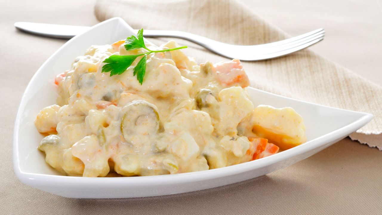 El truco del chef Alfredo Vozmediano para una ensaladilla rusa espectacular sin atún 1 receta de ensaladilla rusa