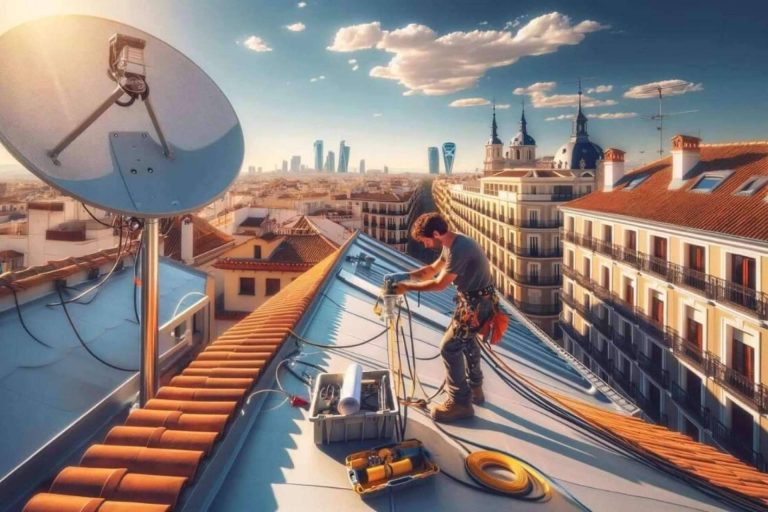 Mantenimiento e instalación de antenas en Madrid, con ERM Telecomunicaciones