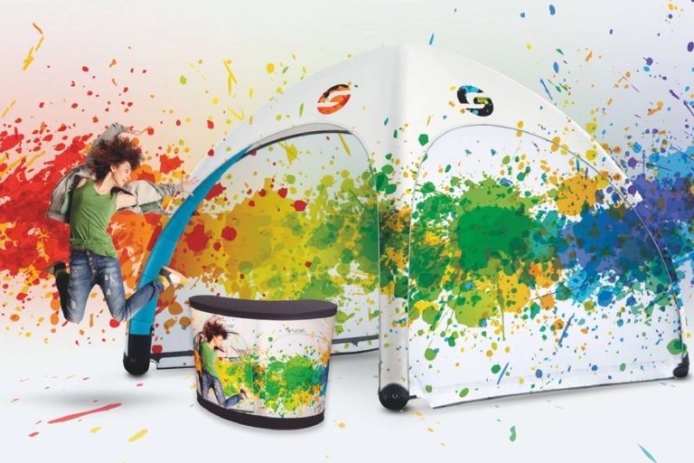 Especialistas en fabricación de displays para exterior, Olika Stands