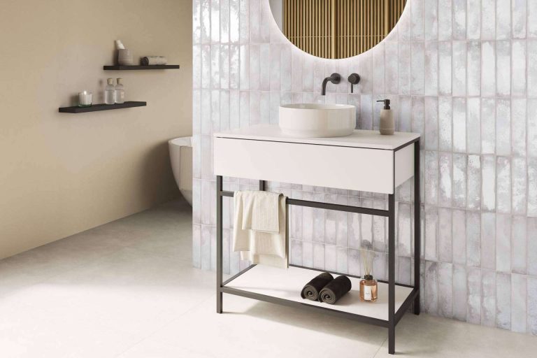 Mamparas Blau ofrece un amplio catálogo de muebles para el baño