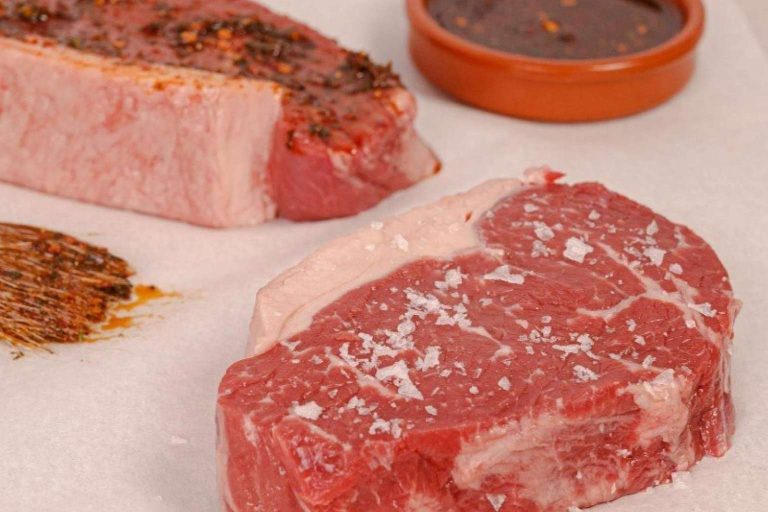 Bife de chorizo con Delicatessen Argentina