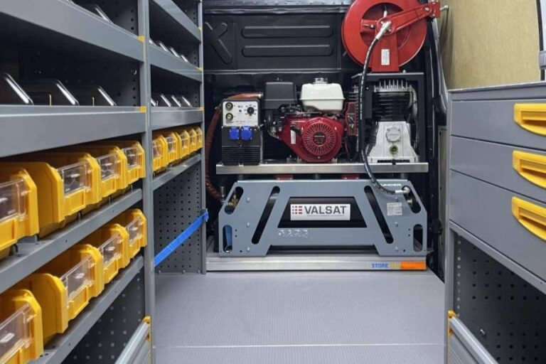 El equipamiento para furgonetas de Valsat