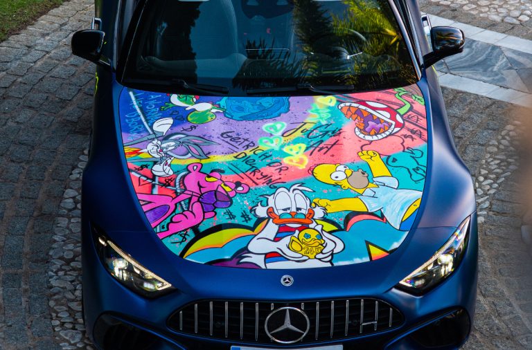 JoGis Art eleva el listón en un AMG SL 63 y desvela los secretos de su templo