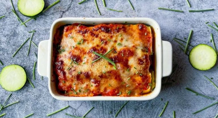 Lasaña de calabacín: la receta alternativa, más saludable e igual de rica